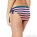 Next Women's Splice Midrise Full Swimsuit Bikini Bottom Stripe Impact Navy B07GJZMNJN